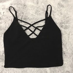 Black Crop Top